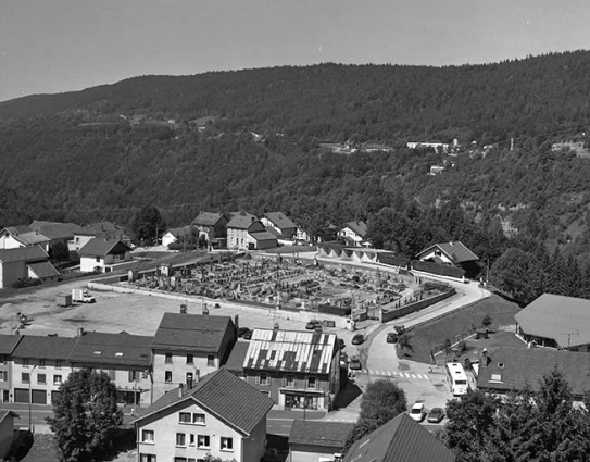 Vue d'ensemble plongeante. © Région Bourgogne-Franche-Comté, Inventaire du patrimoine