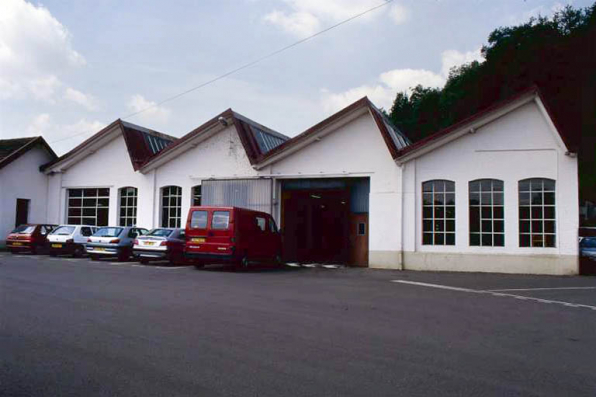 Atelier des culbuteurs. Détail de la façade est. © Région Bourgogne-Franche-Comté, Inventaire du patrimoine