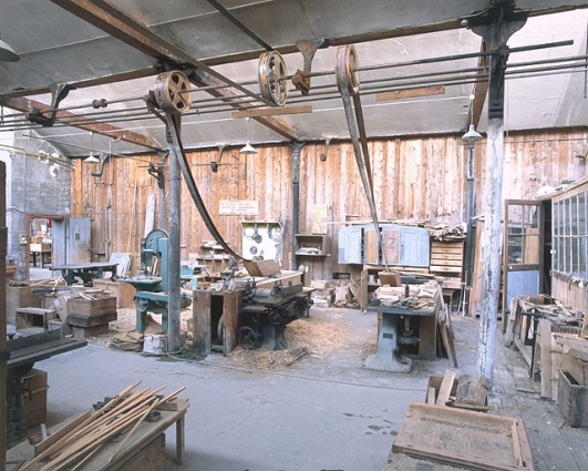 Vue d'ensemble de l'atelier depuis le nord. © Région Bourgogne-Franche-Comté, Inventaire du patrimoine