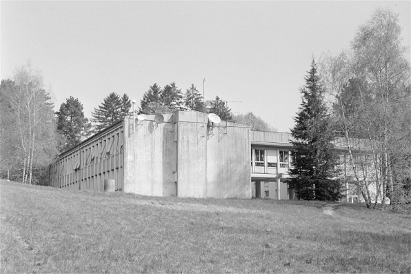 Partie sud : laboratoire d'essais et bureaux, depuis le sud. © Région Bourgogne-Franche-Comté, Inventaire du patrimoine