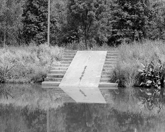 Rampe de mise à l'eau. © Région Bourgogne-Franche-Comté, Inventaire du patrimoine
