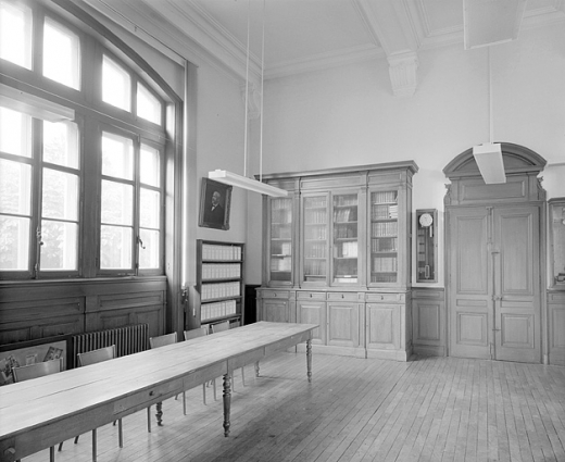 Intérieur de la grande salle, côté sud. © Région Bourgogne-Franche-Comté, Inventaire du patrimoine