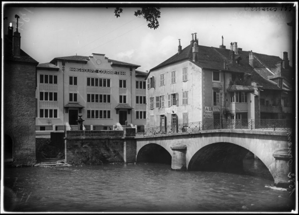 Vue de situation [1re moitié 20e siècle]. © Région Bourgogne-Franche-Comté, Inventaire du patrimoine