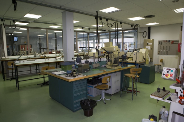 Site récent, atelier d'horlogerie : intérieur. © Région Bourgogne-Franche-Comté, Inventaire du patrimoine