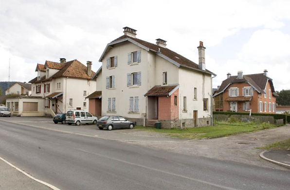 Vue d'ensemble de la cité ouvirère. © Région Bourgogne-Franche-Comté, Inventaire du patrimoine