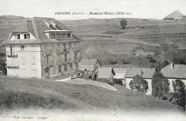 Jougne (Doubs) - Modern'Hôtel (1020 m.), [1ère moitié 20e siècle]. © Région Bourgogne-Franche-Comté, Inventaire du patrimoine