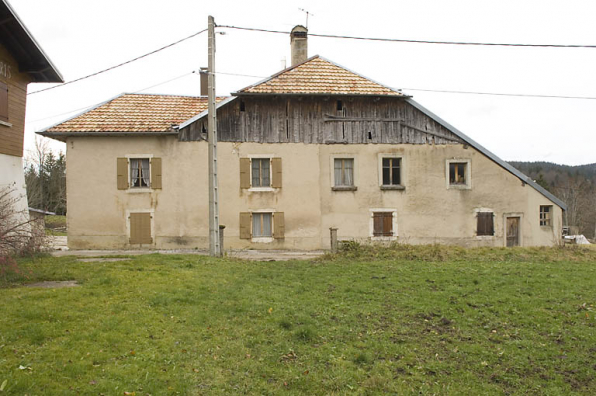 Façade latérale droite. © Région Bourgogne-Franche-Comté, Inventaire du patrimoine