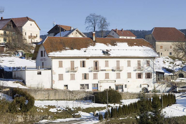 Façade postérieure. © Région Bourgogne-Franche-Comté, Inventaire du patrimoine