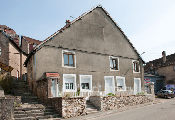 Maison au 25 Grande Rue (2010 AL 461). © Région Bourgogne-Franche-Comté, Inventaire du patrimoine