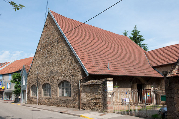 Ferme au 7 rue du Vieux Moulin (2010 AK 187) : la grange. © Région Bourgogne-Franche-Comté, Inventaire du patrimoine