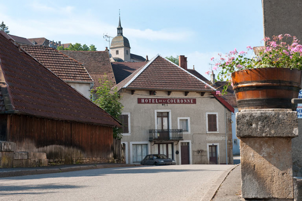 Vue générale éloignée. © Région Bourgogne-Franche-Comté, Inventaire du patrimoine