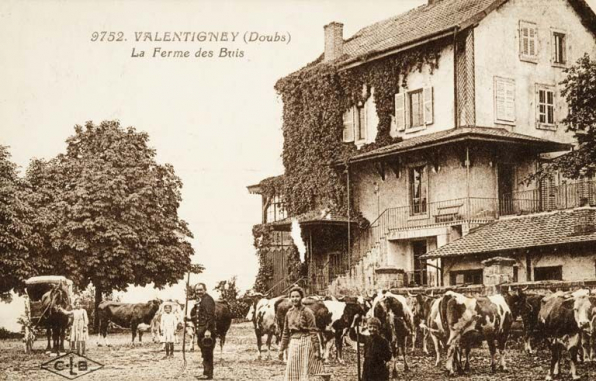 Valentigney (Doubs). La ferme des Buis. © Région Bourgogne-Franche-Comté, Inventaire du patrimoine