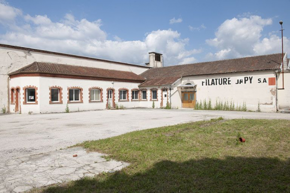 Bureaux vus depuis l'entrée. © Région Bourgogne-Franche-Comté, Inventaire du patrimoine