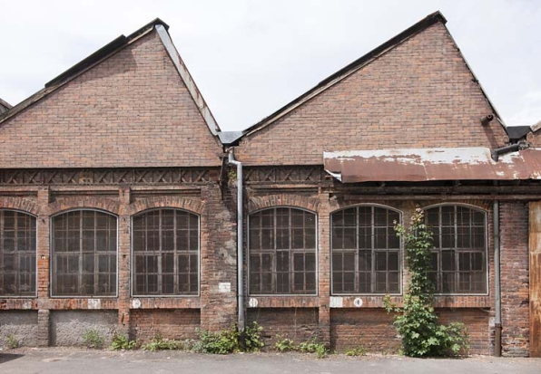 Atelier de fabrication. Pignons de sheds. © Région Bourgogne-Franche-Comté, Inventaire du patrimoine