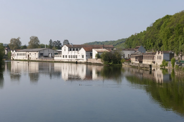 Vue d'ensemble depuis l'aval. © Région Bourgogne-Franche-Comté, Inventaire du patrimoine