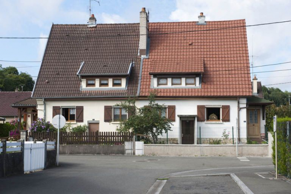 Façade antérieure d'une maison. © Région Bourgogne-Franche-Comté, Inventaire du patrimoine