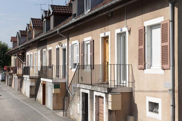 Elévation de la façade est. © Région Bourgogne-Franche-Comté, Inventaire du patrimoine