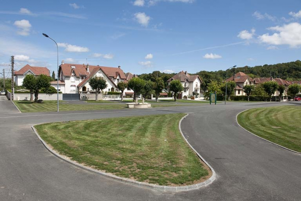 Vue d'ensemble depuis l'avenue Frédéric Bataille. © Région Bourgogne-Franche-Comté, Inventaire du patrimoine