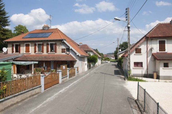 Maisons rue des Graviers. © Région Bourgogne-Franche-Comté, Inventaire du patrimoine