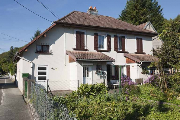 Façade est d'une maison. © Région Bourgogne-Franche-Comté, Inventaire du patrimoine
