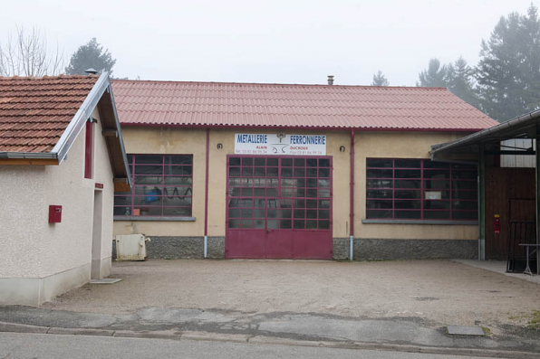 Atelier en fond de cour. © Région Bourgogne-Franche-Comté, Inventaire du patrimoine