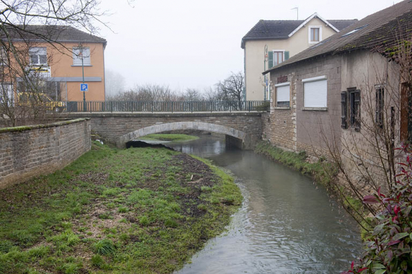 Pont sur le Drigeon, avenue de la Gare. © Région Bourgogne-Franche-Comté, Inventaire du patrimoine