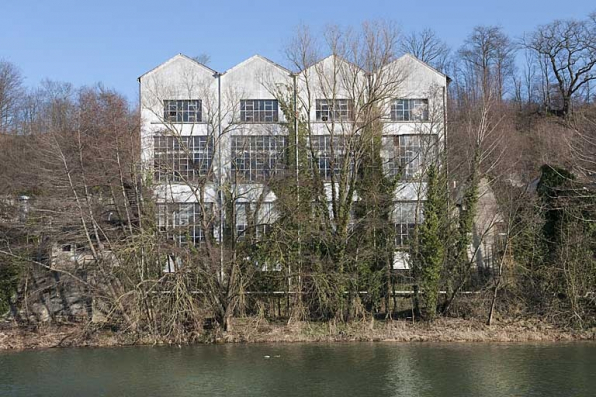 Façade ouest de l'atelier des presses. © Région Bourgogne-Franche-Comté, Inventaire du patrimoine