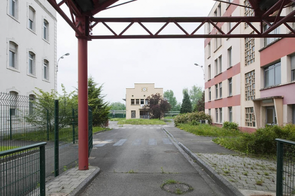 Vue depuis l'entrée. © Région Bourgogne-Franche-Comté, Inventaire du patrimoine