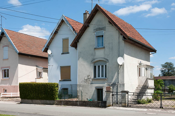 Maison jumelée. © Région Bourgogne-Franche-Comté, Inventaire du patrimoine