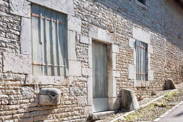 Baies de la façade ouest © Région Bourgogne-Franche-Comté, Inventaire du patrimoine