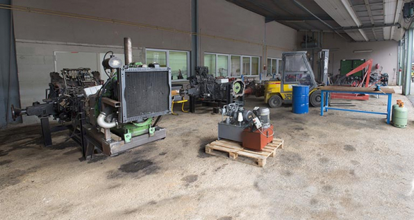 Sous la halle du machinisme agricole. © Région Bourgogne-Franche-Comté, Inventaire du patrimoine