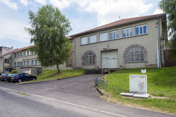 Aile ouest de la façade nord rue de Bourdieu. © Région Bourgogne-Franche-Comté, Inventaire du patrimoine