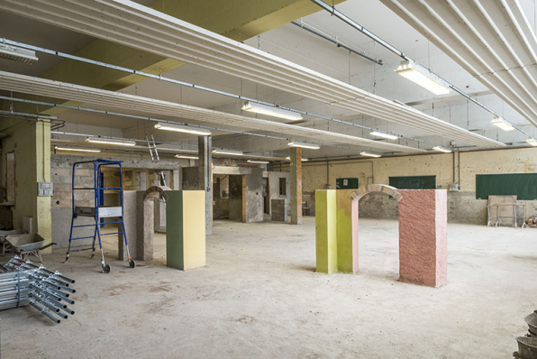 Atelier de gros oeuvre : réalisations en maçonnerie. © Région Bourgogne-Franche-Comté, Inventaire du patrimoine Atelier de gros oeuvre : réalisations en maçonnerie. © Région Bourgogne-Franche-Comté, Inventaire du patrimoine