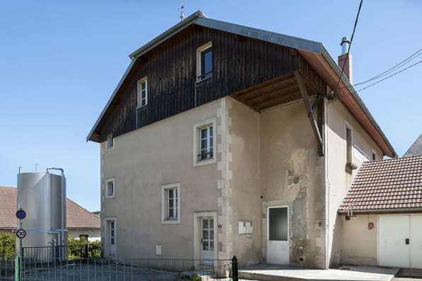 La façade ouest. © Région Bourgogne-Franche-Comté, Inventaire du patrimoine