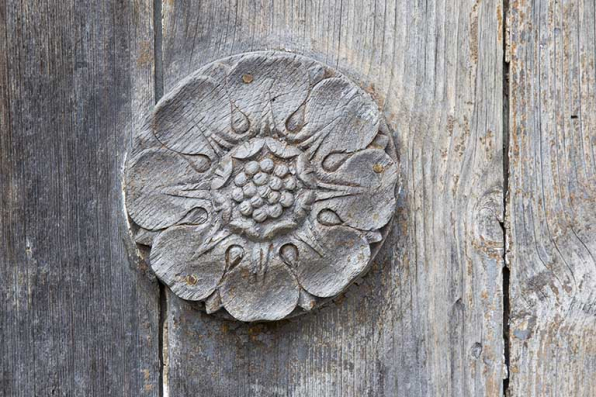 Décor de la porte cochère. © Région Bourgogne-Franche-Comté, Inventaire du patrimoine