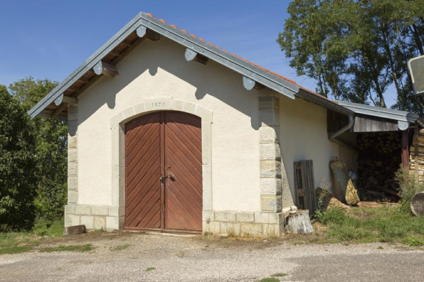 Le magasin attenant au site d'écluse. © Région Bourgogne-Franche-Comté, Inventaire du patrimoine