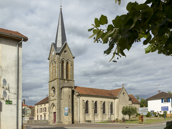 Vue d'ensemble sud-ouest. © Région Bourgogne-Franche-Comté, Inventaire du patrimoine