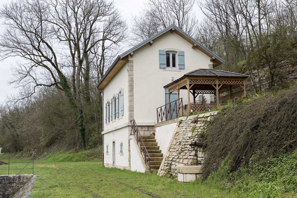 La maison d'éclusier. © Région Bourgogne-Franche-Comté, Inventaire du patrimoine