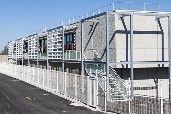 Façade sud de l'extension. © Région Bourgogne-Franche-Comté, Inventaire du patrimoine Façade sud de l'extension. © Région Bourgogne-Franche-Comté, Inventaire du patrimoine
