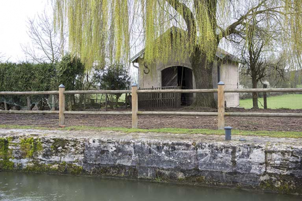 La remise portant la date de 1878. © Région Bourgogne-Franche-Comté, Inventaire du patrimoine