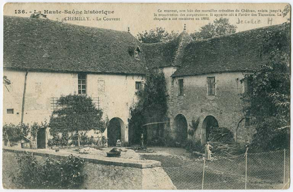 Le couvent de Chemilly © Région Bourgogne-Franche-Comté, Inventaire du patrimoine