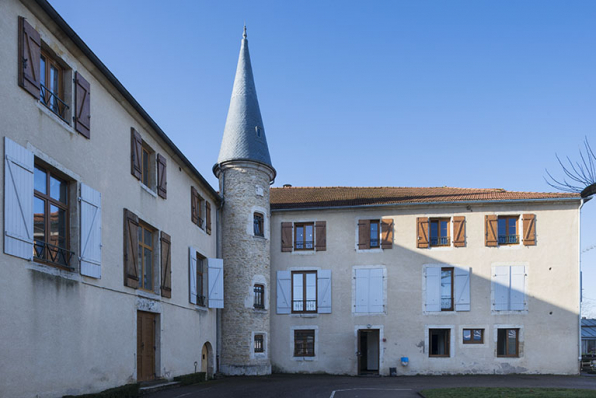 Façades postérieures. © Région Bourgogne-Franche-Comté, Inventaire du patrimoine