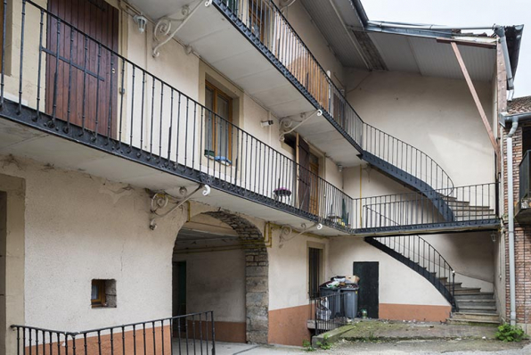 Façade postérieure. © Région Bourgogne-Franche-Comté, Inventaire du patrimoine