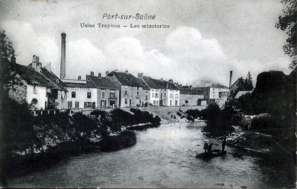 Le quartier de la Rezelle, vue générale, carte postale. © Région Bourgogne-Franche-Comté, Inventaire du patrimoine