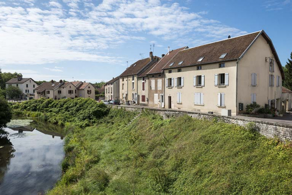 Le quartier du Rezelle. © Région Bourgogne-Franche-Comté, Inventaire du patrimoine Le quartier du Rezelle. © Région Bourgogne-Franche-Comté, Inventaire du patrimoine
