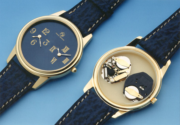 [Montres avec deux modules et cadran horaire double], décennies 1980-1990. © Région Bourgogne-Franche-Comté, Inventaire du patrimoine