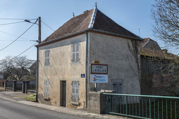 La maison du péagiste à Port-d'Atelier. © Région Bourgogne-Franche-Comté, Inventaire du patrimoine