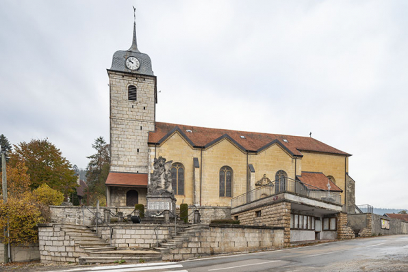 Façade latérale droite en 2021. © Région Bourgogne-Franche-Comté, Inventaire du patrimoine