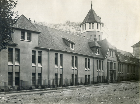 Façade sur la rue des Barres, après l'intervention de René Tournier en 1934-1935. © Région Bourgogne-Franche-Comté, Inventaire du patrimoine