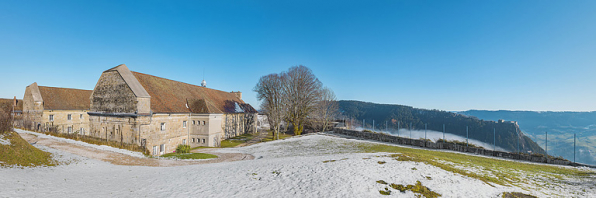 Fort Saint-André : les casernes. © Région Bourgogne-Franche-Comté, Inventaire du patrimoine